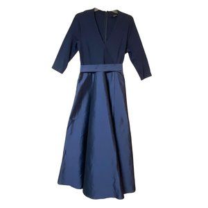 eShakti • Maxi Dress Faux Wrap Full Skirt